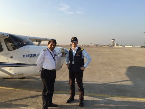 capt. samarth singh, pilot at surat airport, VASU